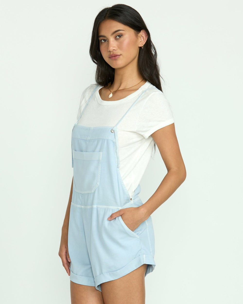 Wild Pursuit Romper - Washed Chambray | Billabong Women