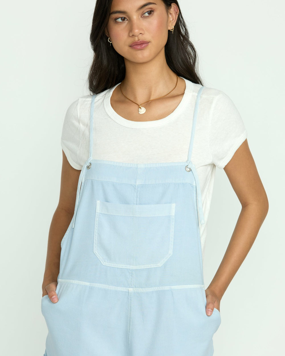 Wild Pursuit Romper - Washed Chambray | Billabong Women