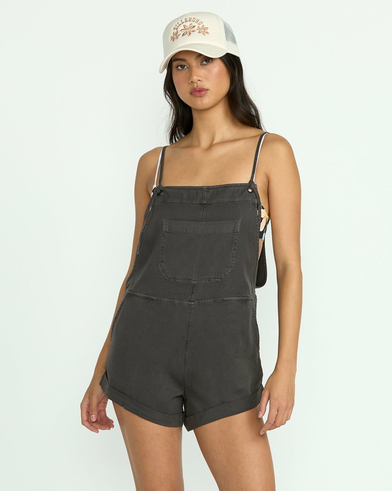 Wild Pursuit Romper - Off Black | Billabong Women