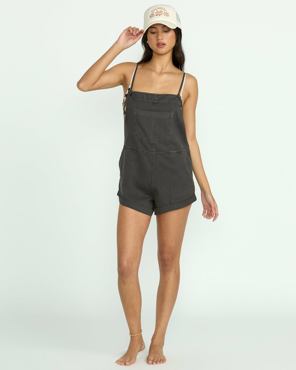 Wild Pursuit Romper - Off Black | Billabong Women