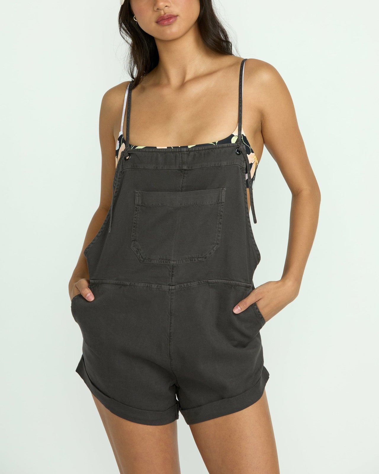 Wild Pursuit Romper - Off Black | Billabong Women