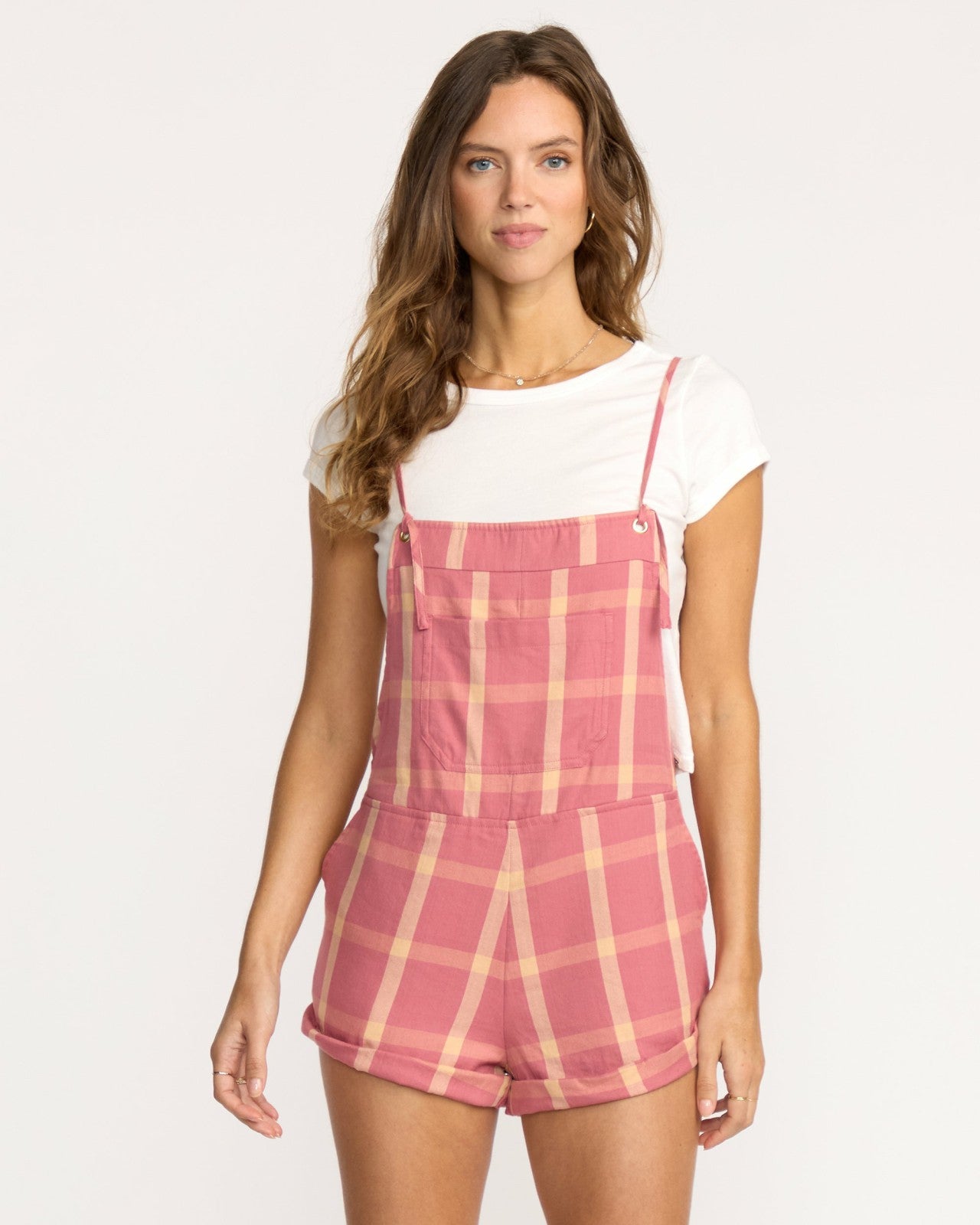 Wild Pursuit Romper - Plaid | Billabong Women
