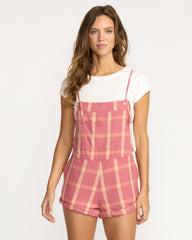 Wild Pursuit Romper - Plaid | Billabong Women