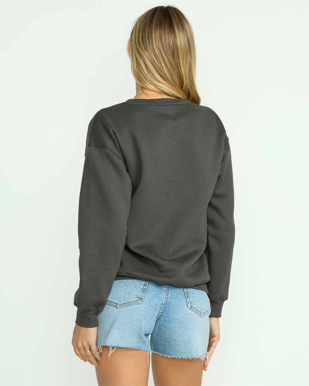 Wonderland Calls Crewneck Sweatshirt - Off Black | Billabong Women