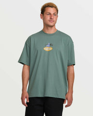 Tropical Reaper OG Tee - Dark Slate | Billabong Men
