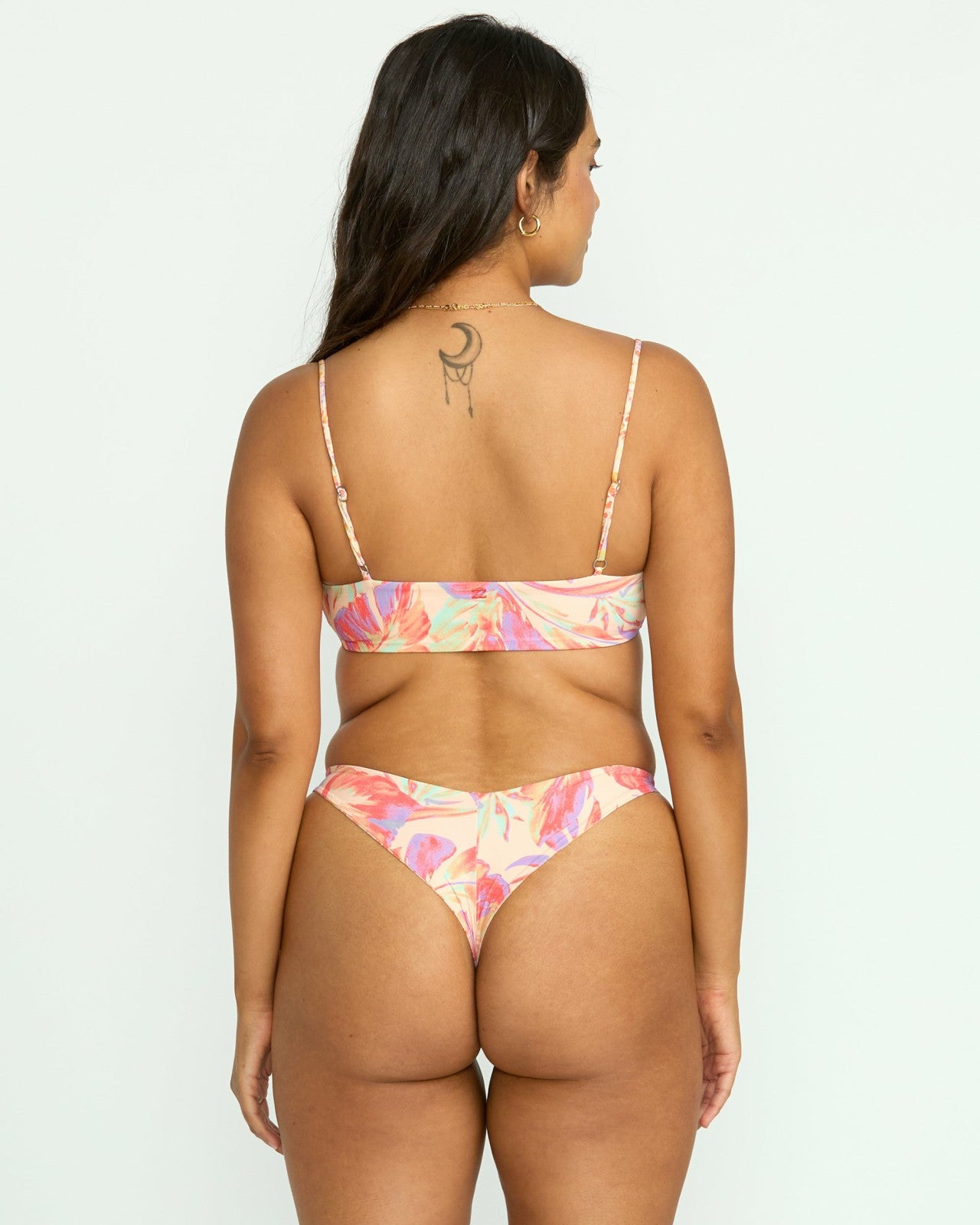 Tropic Wave Reversible Jaclyn Crop Bikini Top - Multi | Billabong Women