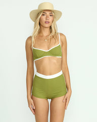 Sunrays Surf Short Bikini Bottom - Ranger Green | Billabong Women