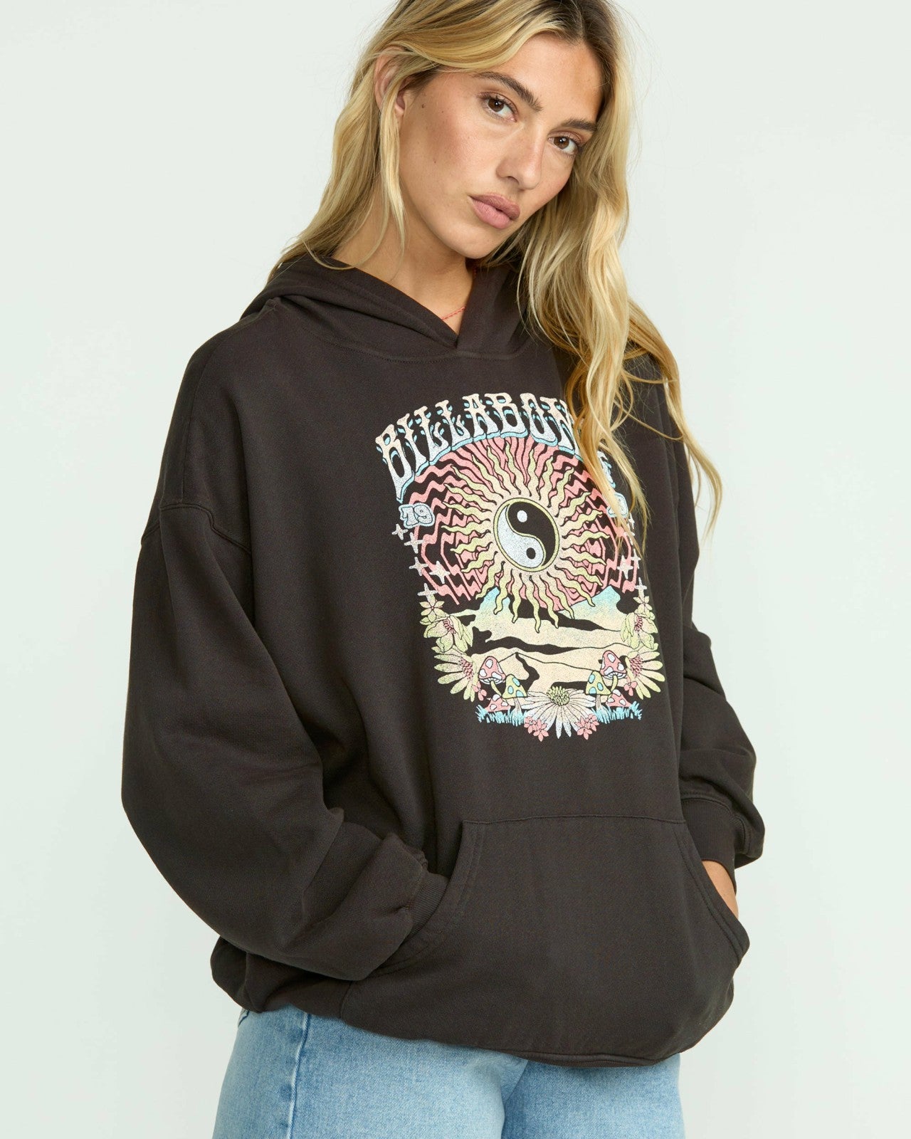 Ride Out Hoodie - Black Sands | Billabong Women