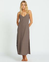 Night Waves Midi Dress - Kona | Billabong Women