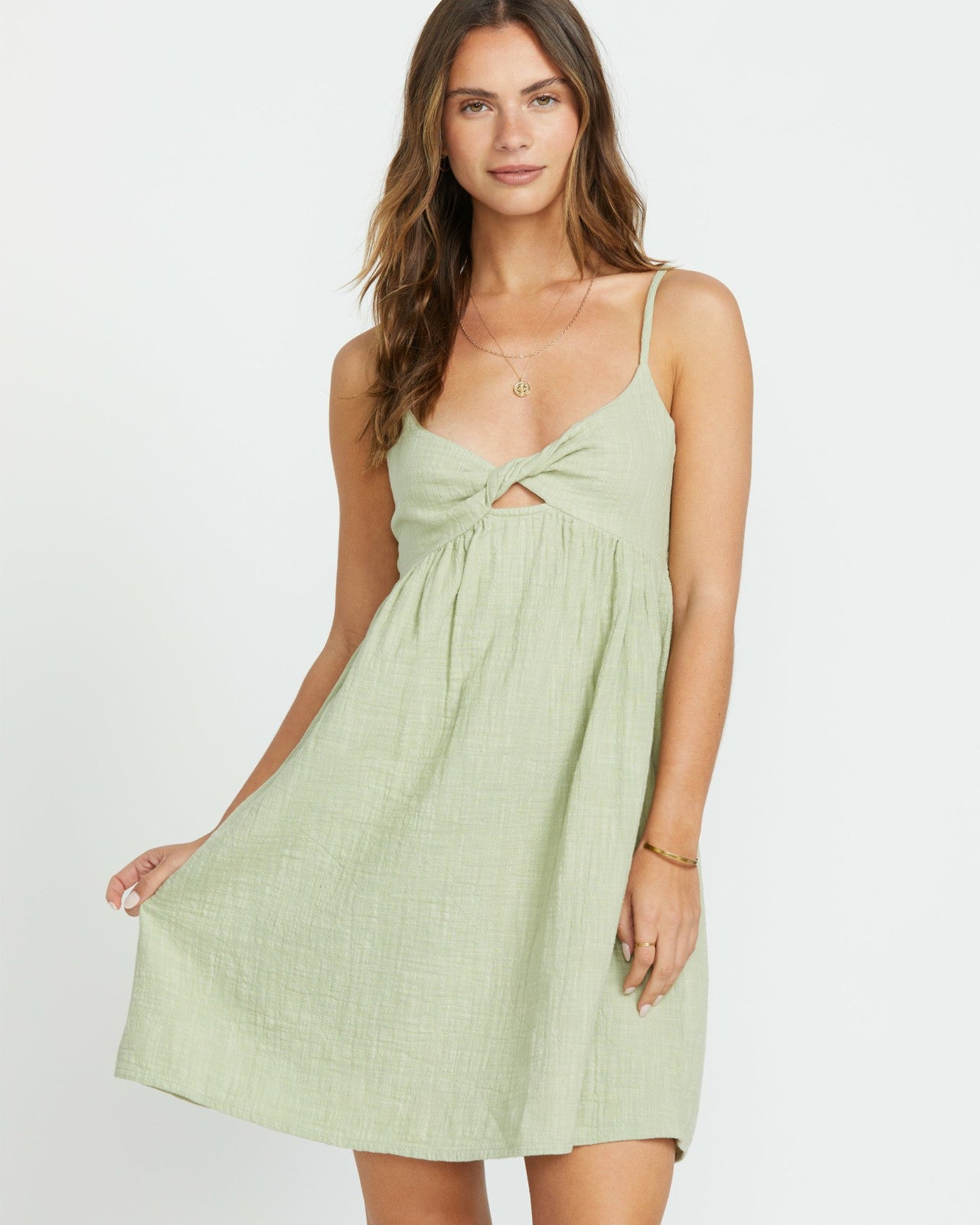 In A Twist Dress - Pistachio | Billabong Women