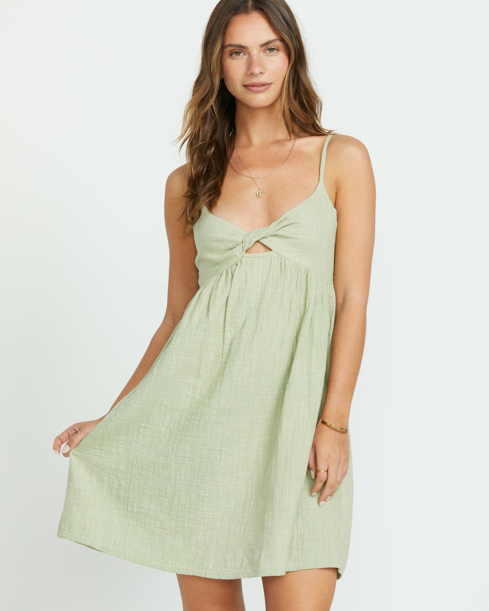In A Twist Dress - Pistachio | Billabong Women