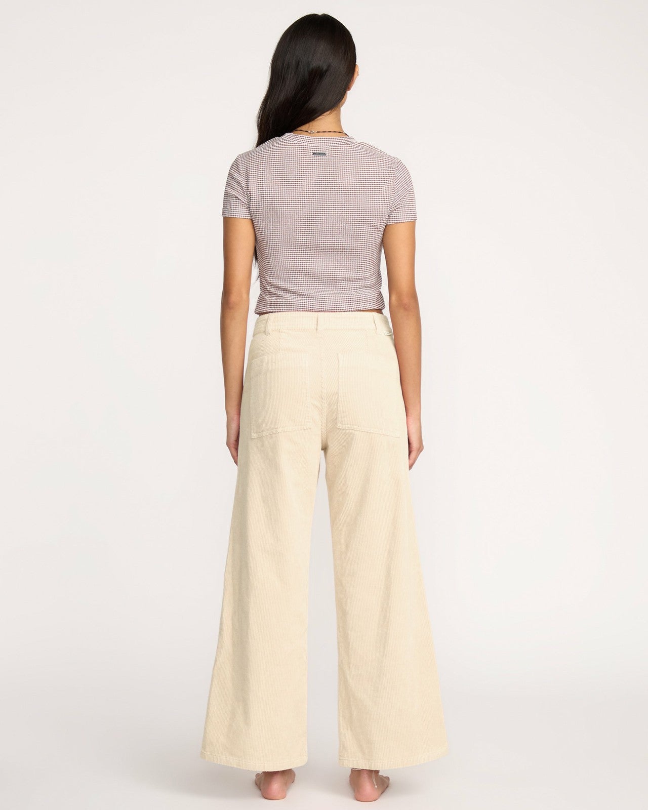 Free Fall High-Waist Cord Pants - Whitecap | Billabong Women